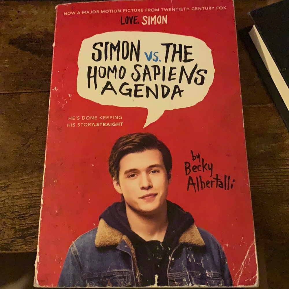 Simon vs the Homo sapiens agenda book